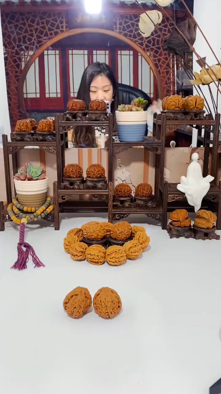 【闪购商品】文玩核桃把件南疆石