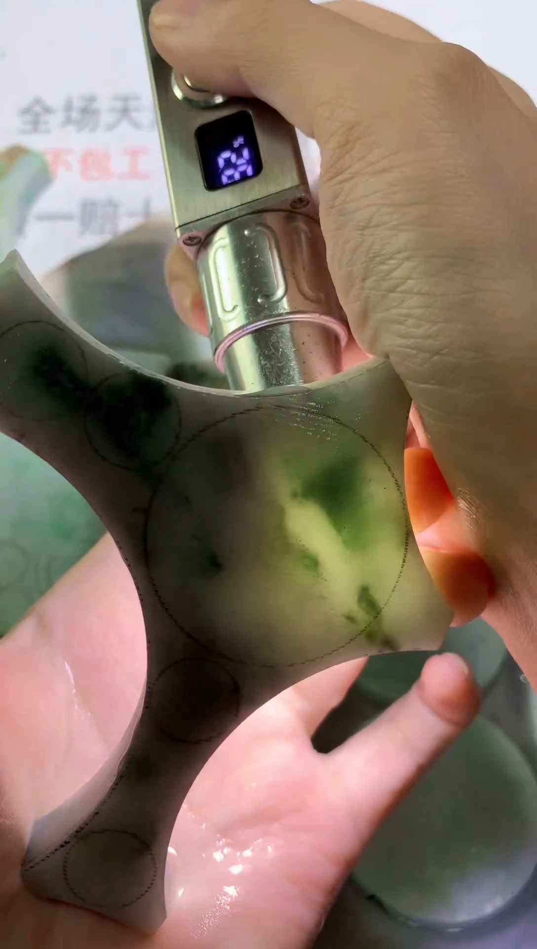 未镶嵌裸石翡翠天然缅甸翡翠FC516