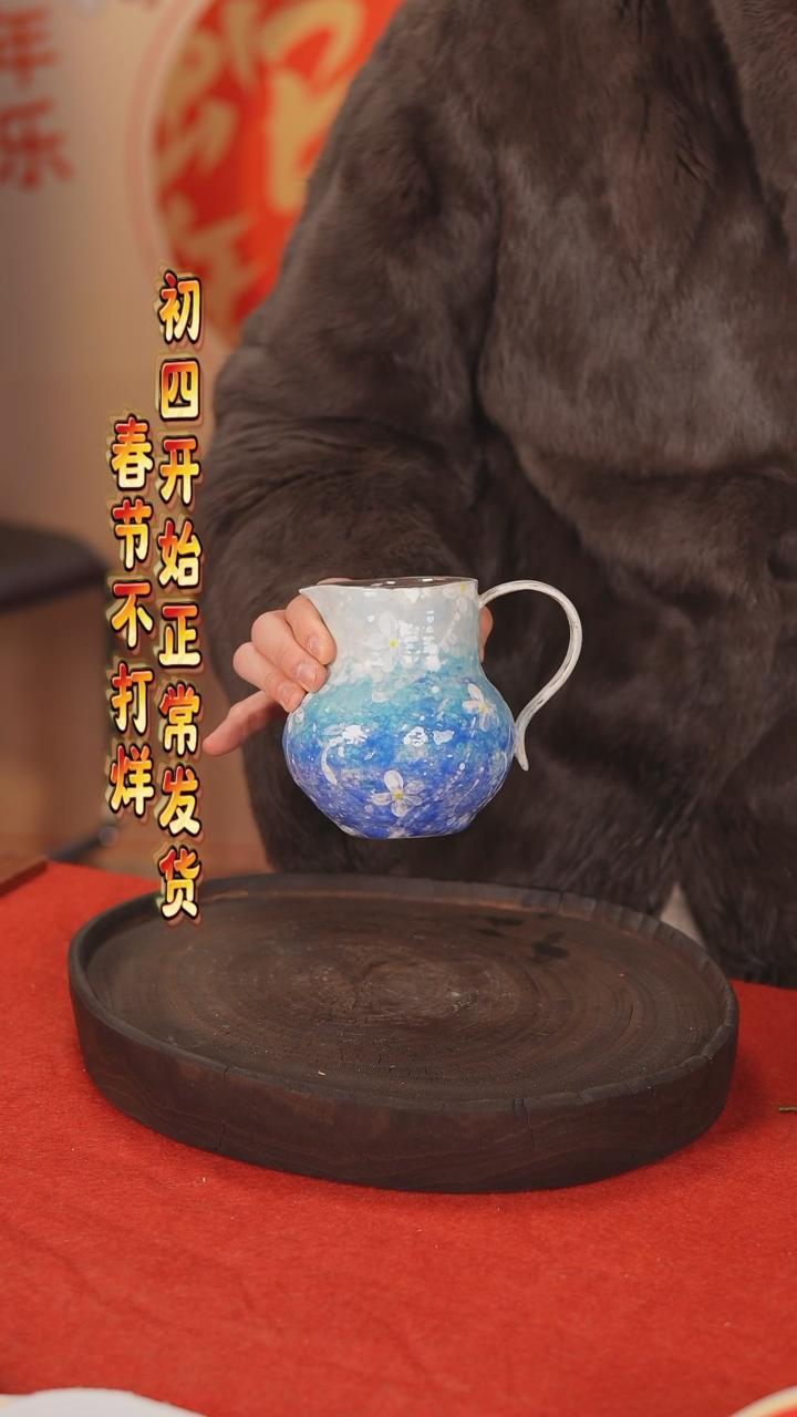 【闪购商品】摆件景德镇手作艺术感高温瓷