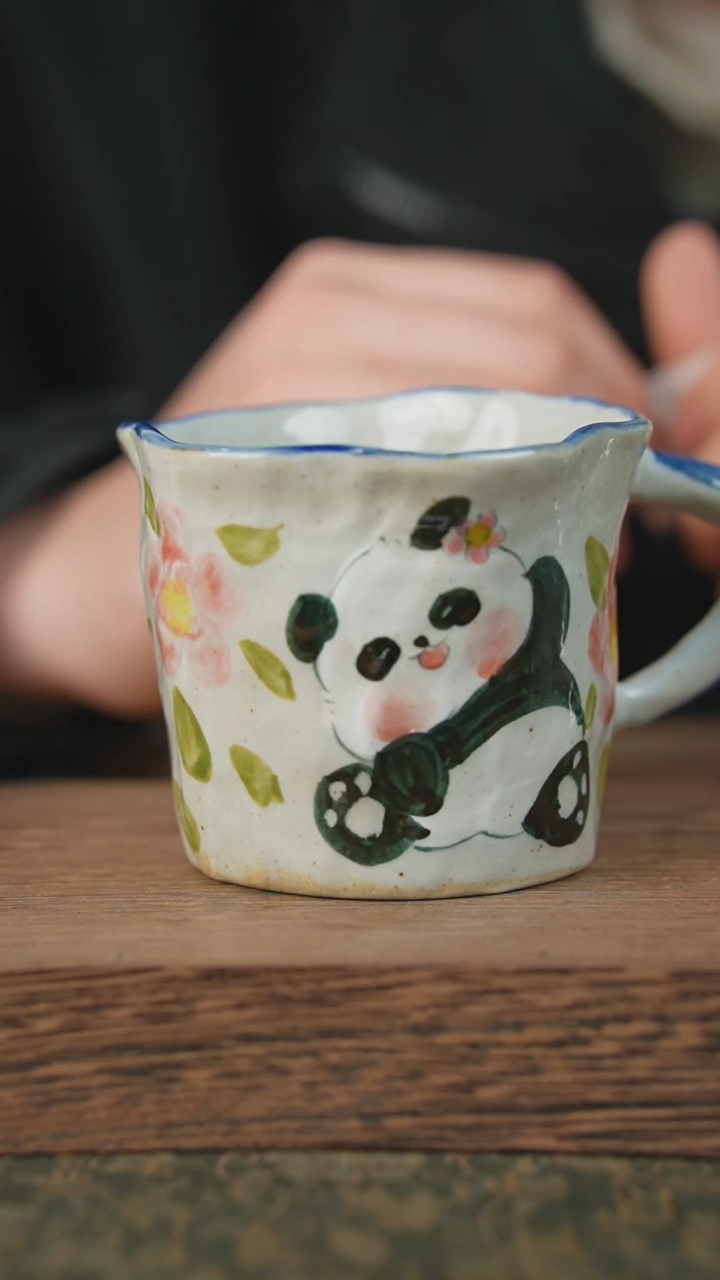 【闪购商品】杯子泥垚手作 景德镇手工手绘器物147