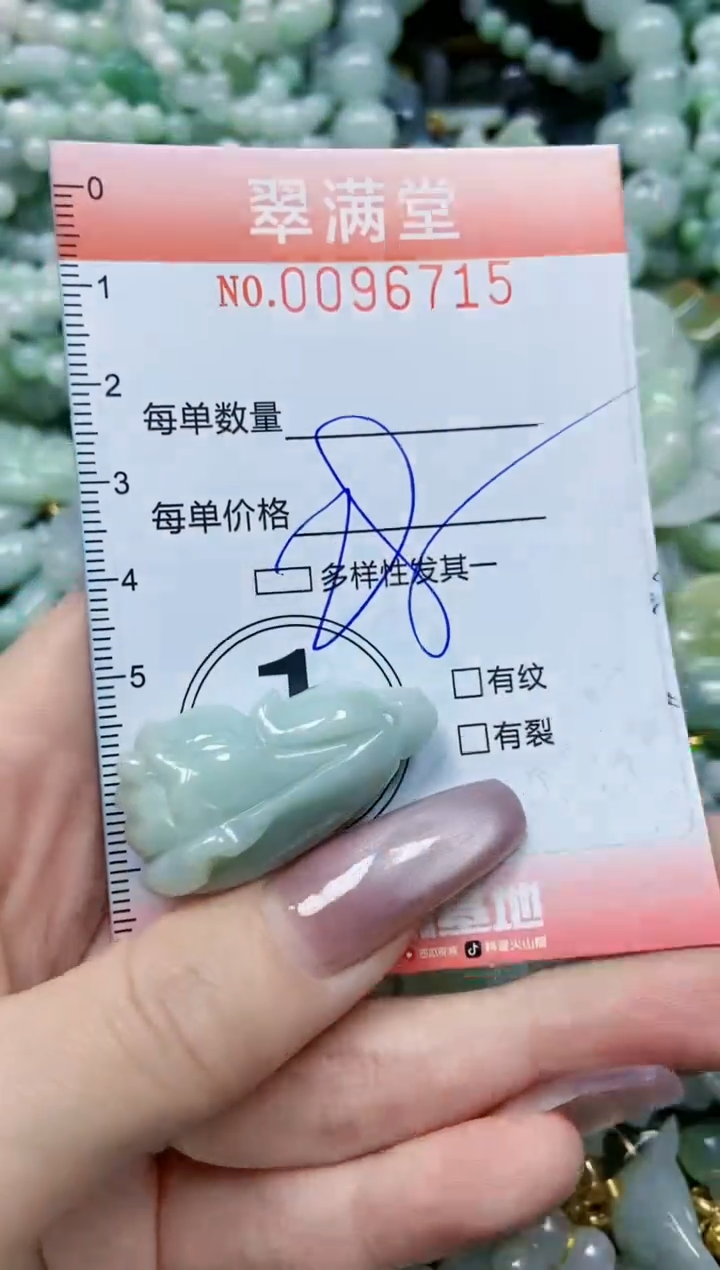 【闪购商品】翡翠颈饰未镶嵌闪购0096715