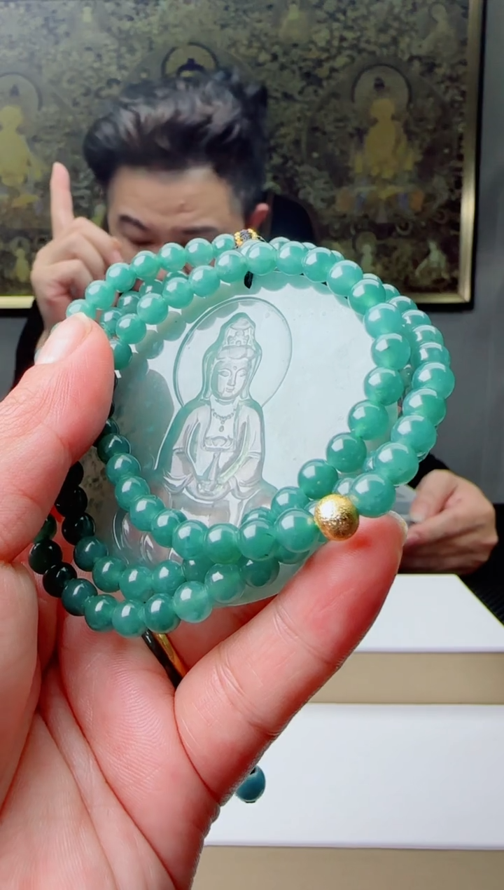 【闪购商品】翡翠颈饰未镶嵌多样性随机发其一