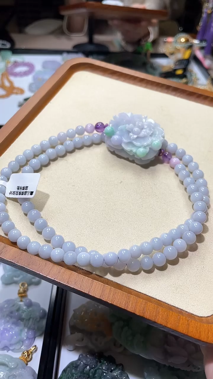 【闪购商品】翡翠颈饰未镶嵌项链