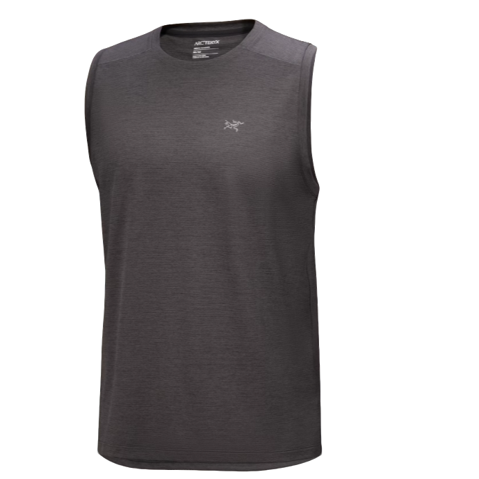 始祖鸟Cormac男款休闲透气舒适运动背心速干排汗夏季圆领上衣训练