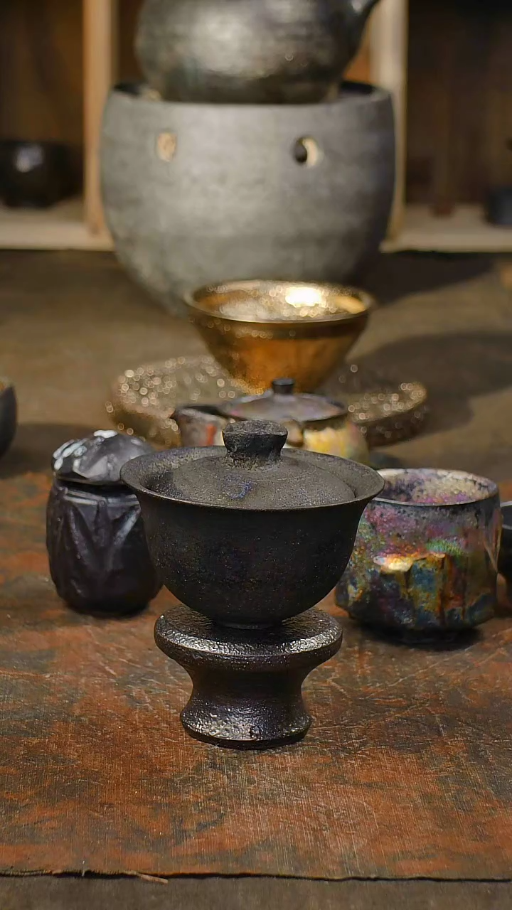 【闪购商品】明静砂器纯手作--------盖碗520