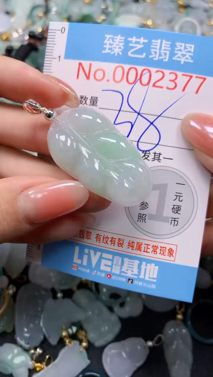 颈饰未镶嵌翡翠2377