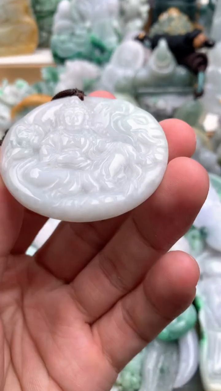 吊坠(不含链)未镶嵌翡翠1