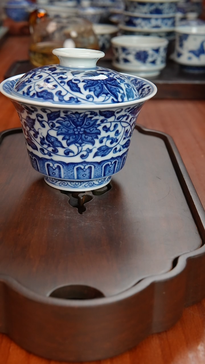 【闪购商品】景德镇镹曰陶手工手绘柴窑茶具