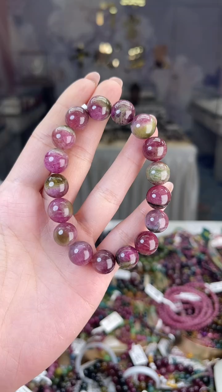 【闪购商品】碧玺/未镶嵌11mm+碧玺单圈多样性发货