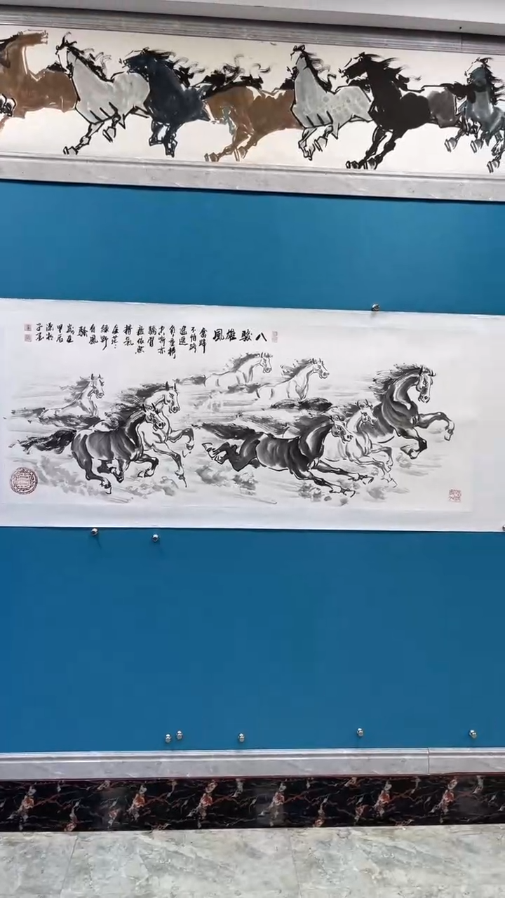 【闪购商品】绘画邓志标骏马系列7