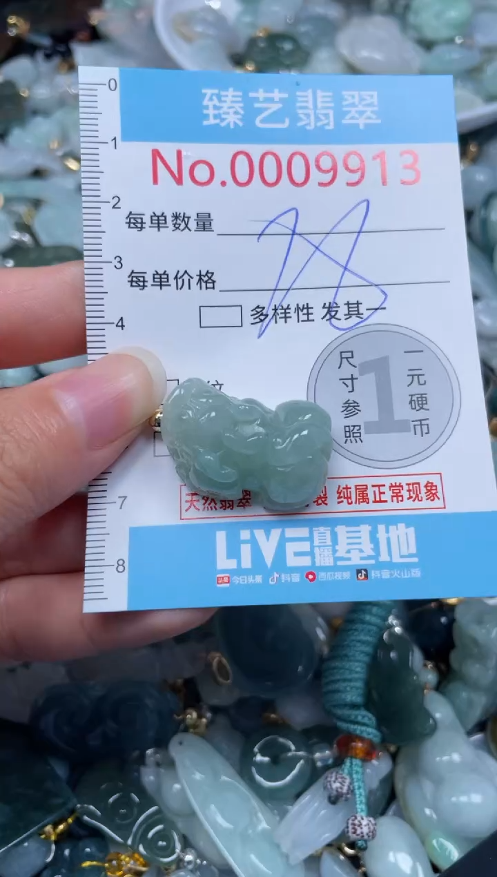 颈饰未镶嵌翡翠9913