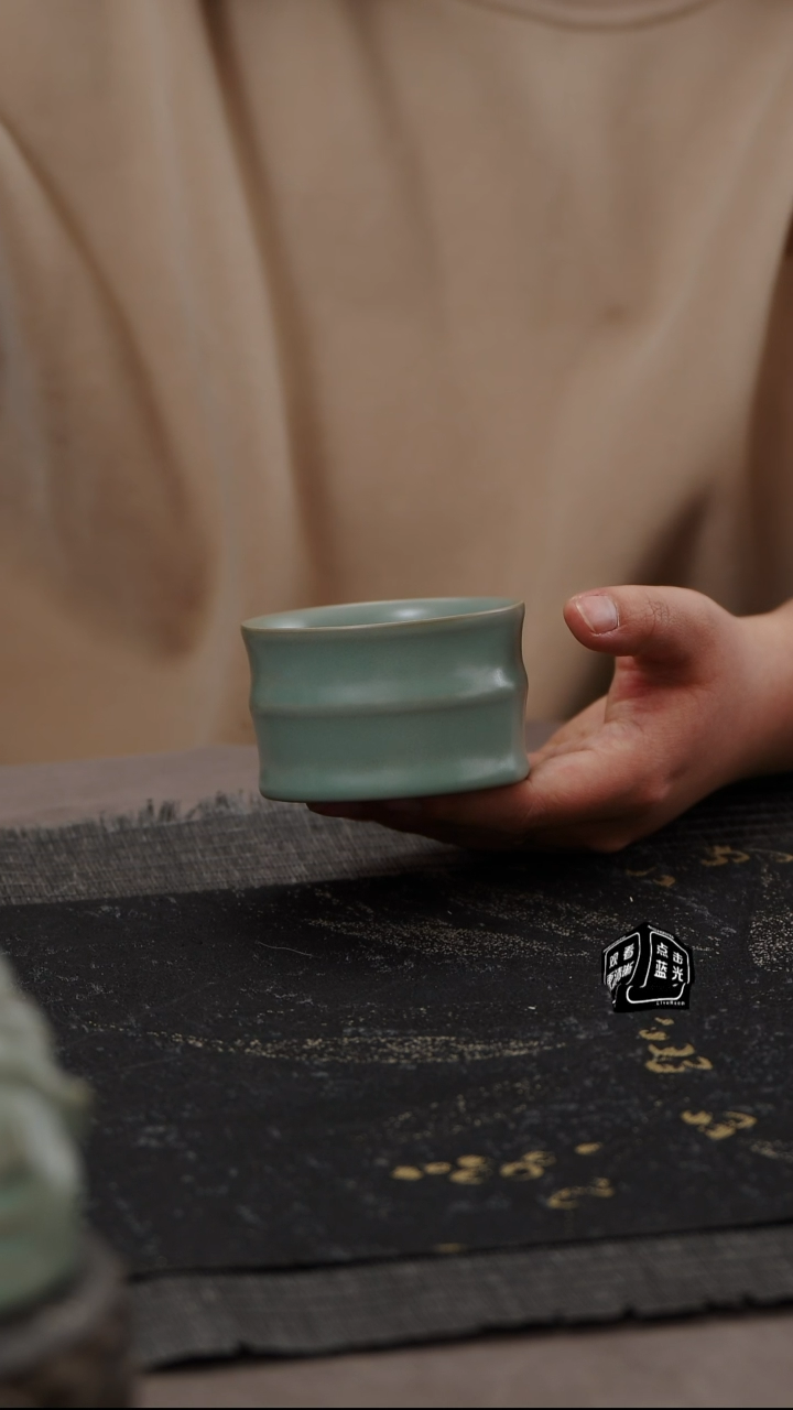 【闪购商品】杯国非遗大师王君子手签竹节杯