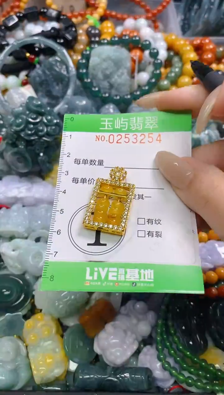 颈饰未镶嵌翡翠闪购0253254