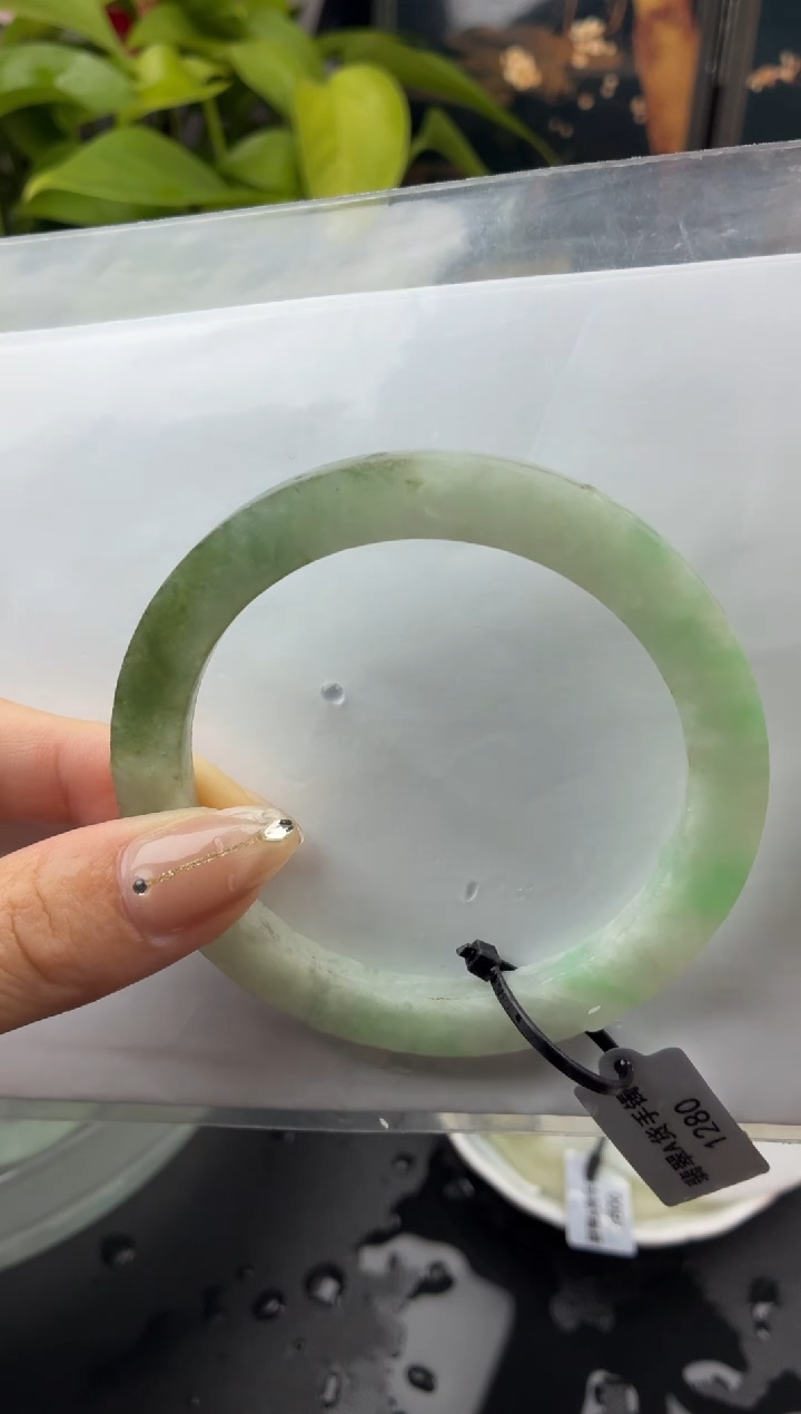 定制翡翠手镯未镶嵌22号手镯59-63卡