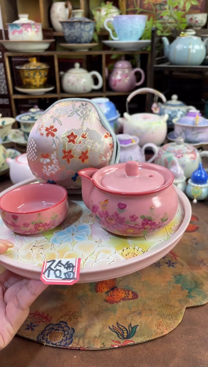 掌心壶旅行茶具带包【福利3单】