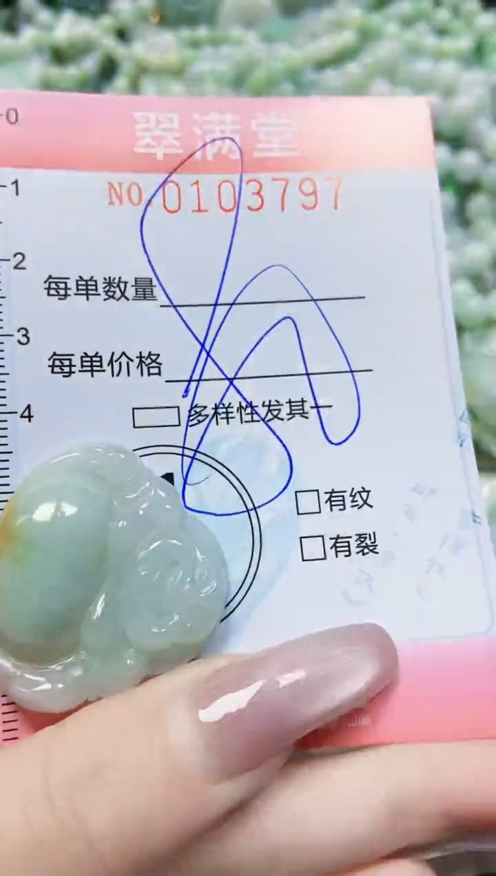 【闪购商品】翡翠颈饰未镶嵌闪购0103797