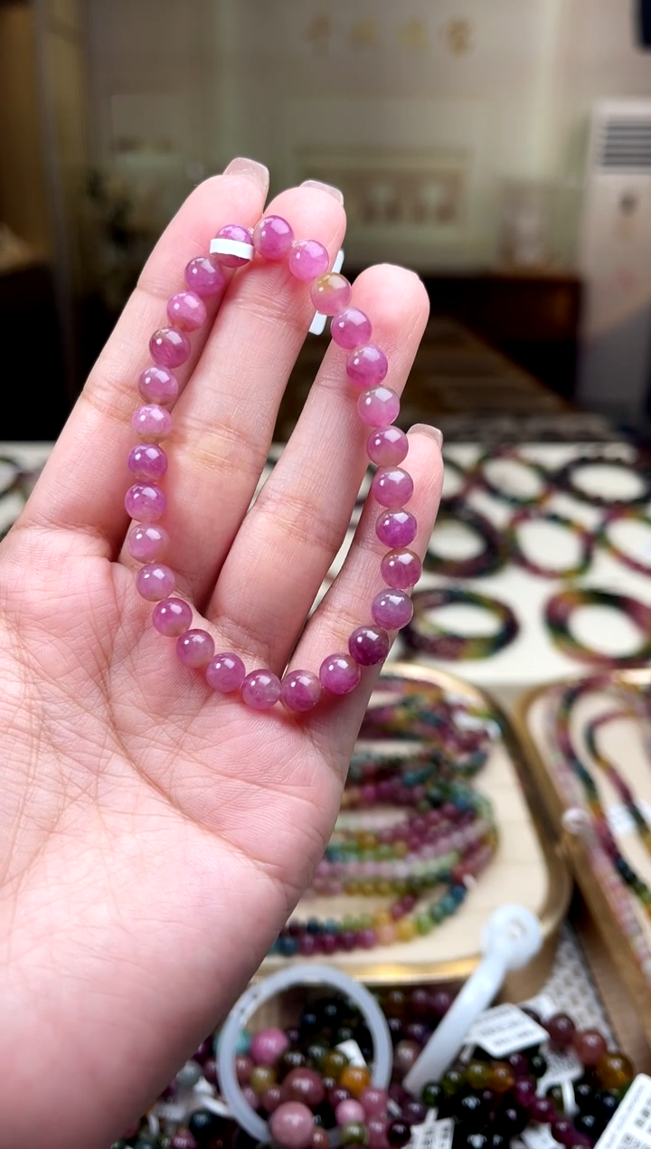 【闪购商品】碧玺/未镶嵌6mm+碧玺单圈多样性发货