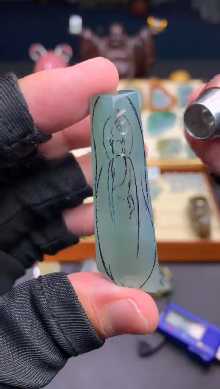 未镶嵌定制翡翠天然翡翠裸石（包工）