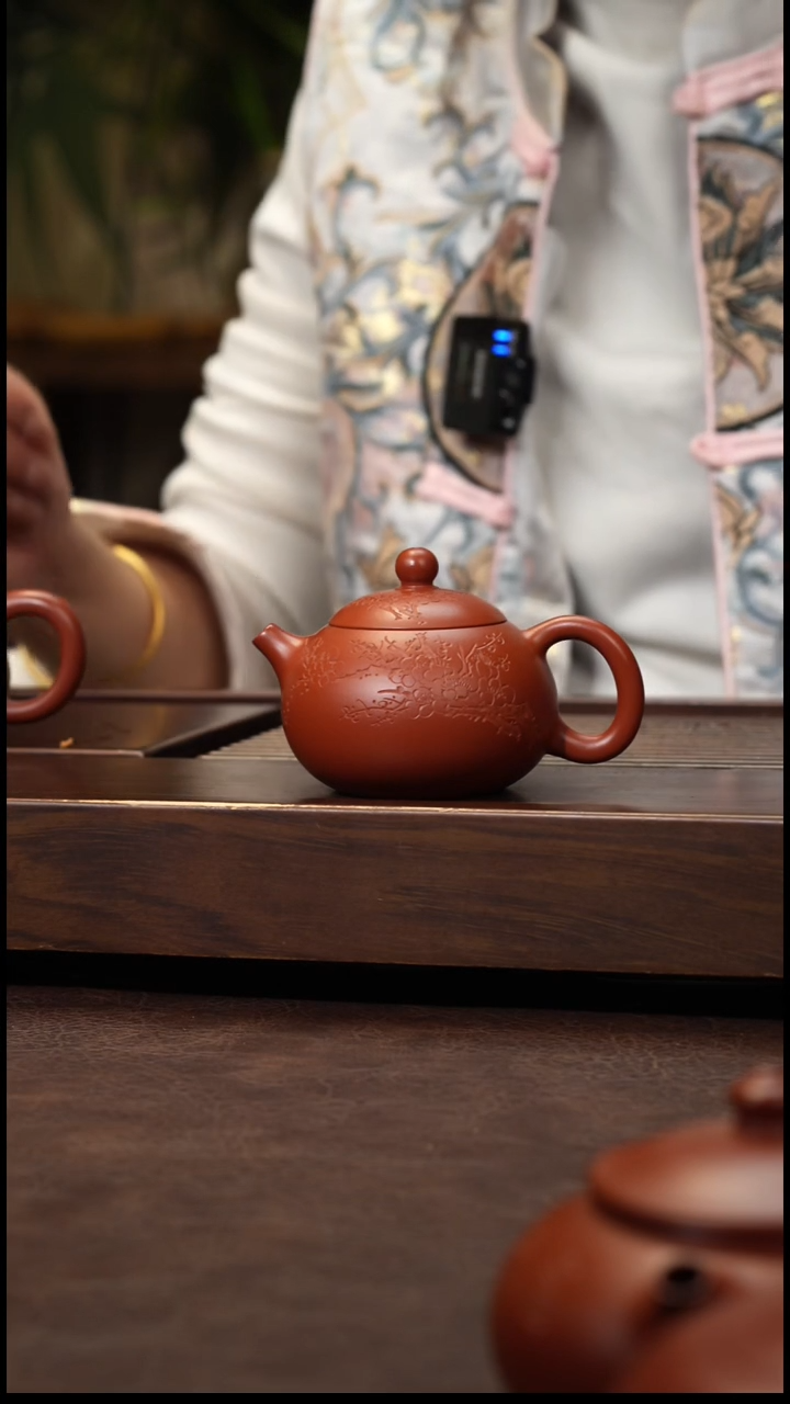茶壶紫砂朱泥豆蔻西施120cc左右
