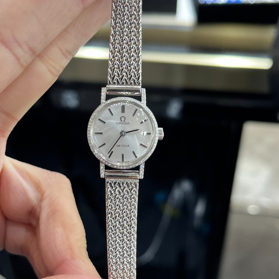 95新 Omega/欧米茄 手动机械表后钻20mm/公价32999/w13484