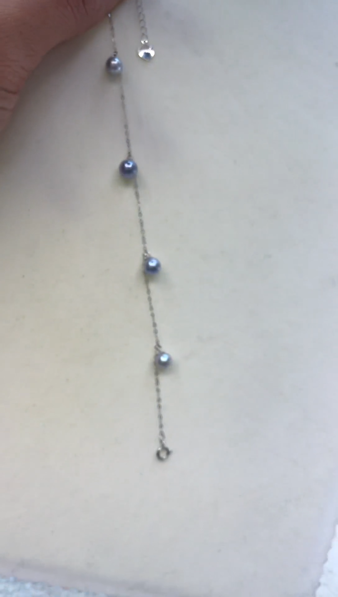 18K金镶嵌手绳海水珍珠 