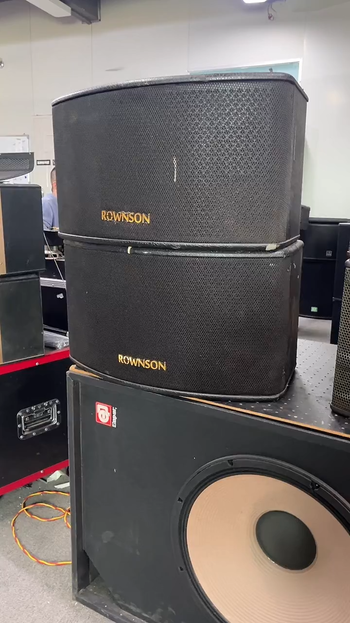 不包邮 10寸卡包音响 KTV音箱一对 运费到付