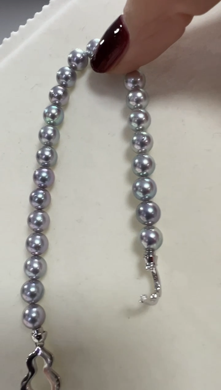 【闪购商品】海水珍珠手链未镶嵌6-7mm年末福利