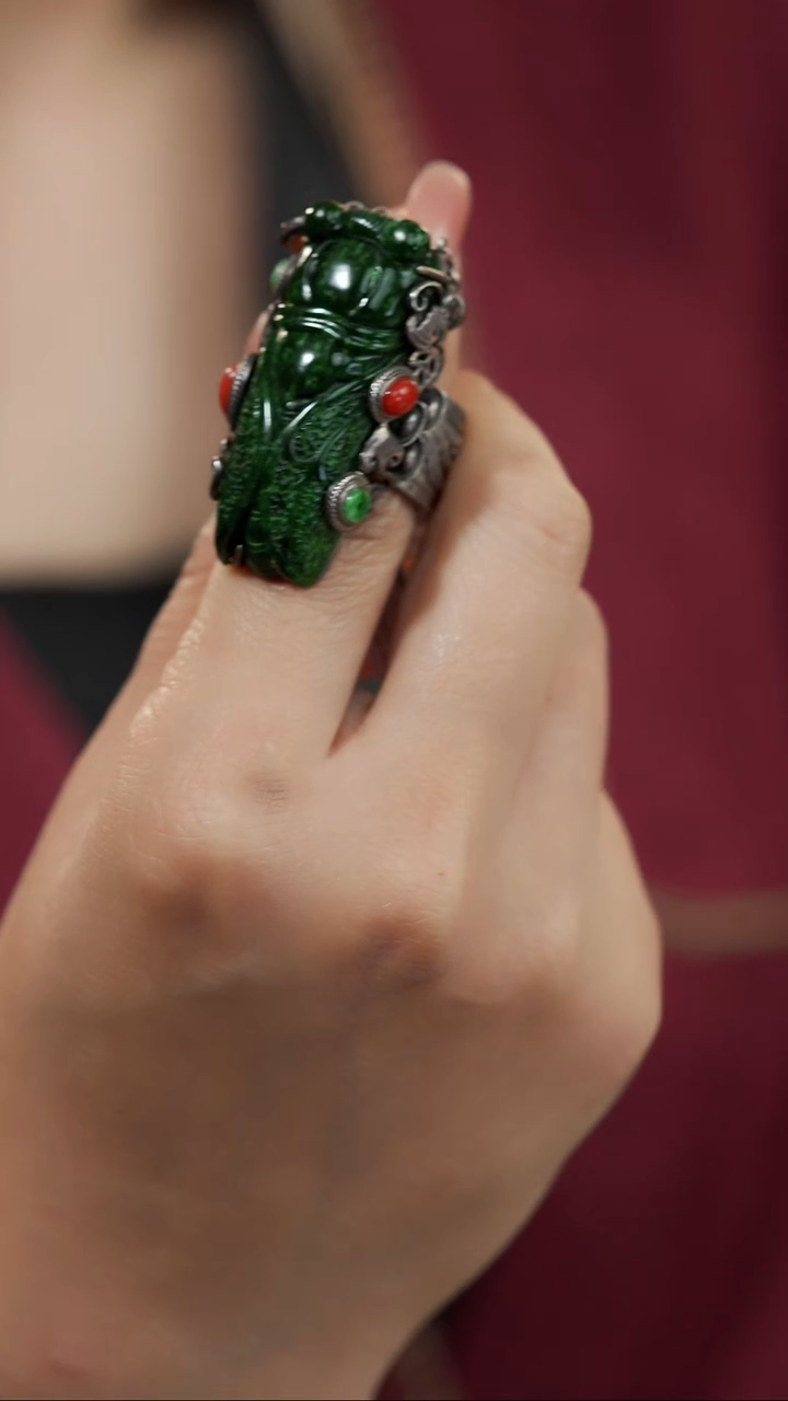 【闪购商品】翡翠戒指未镶嵌@CLP021129236@