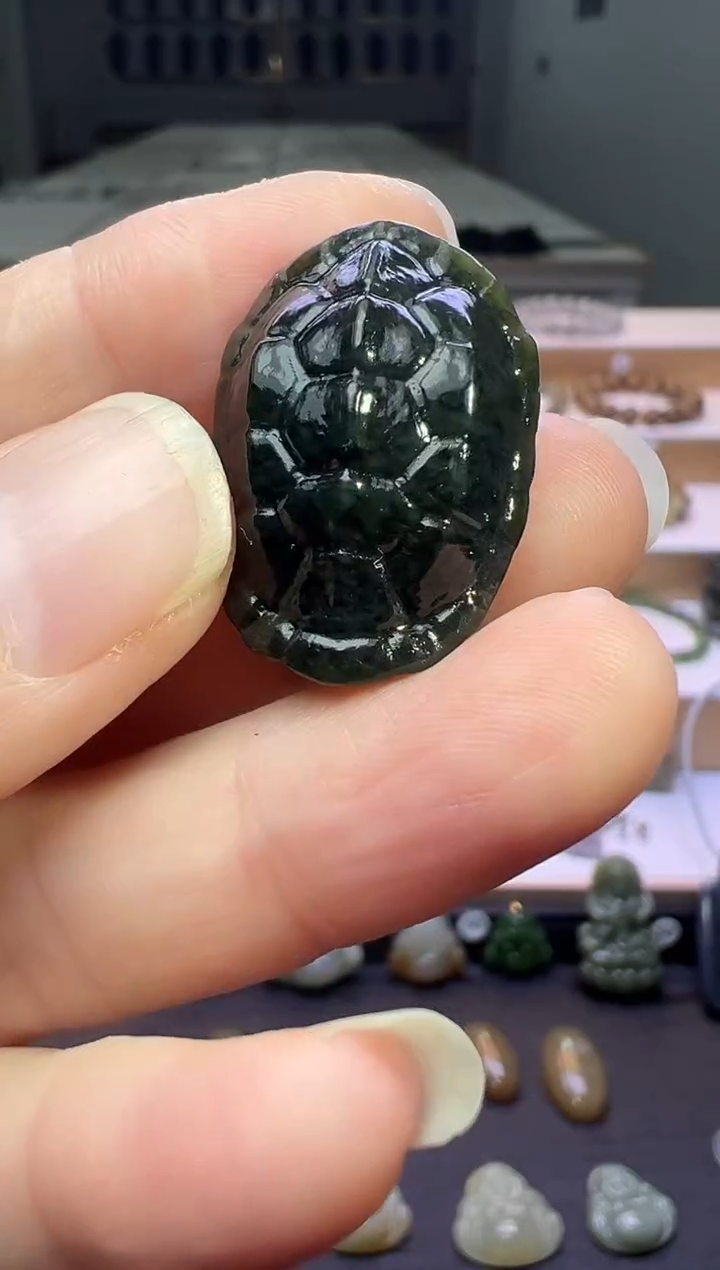 颈饰未镶嵌和田玉161号链接有包容