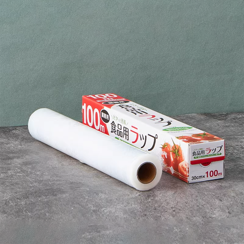 保鲜膜食品级家用切割大卷商用食品专用耐高温厨房冰箱冷藏E846