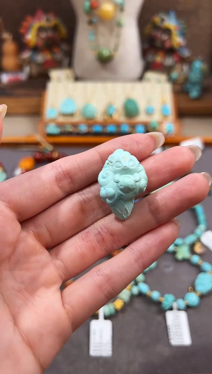 未镶嵌绿松石配饰绿松石配饰