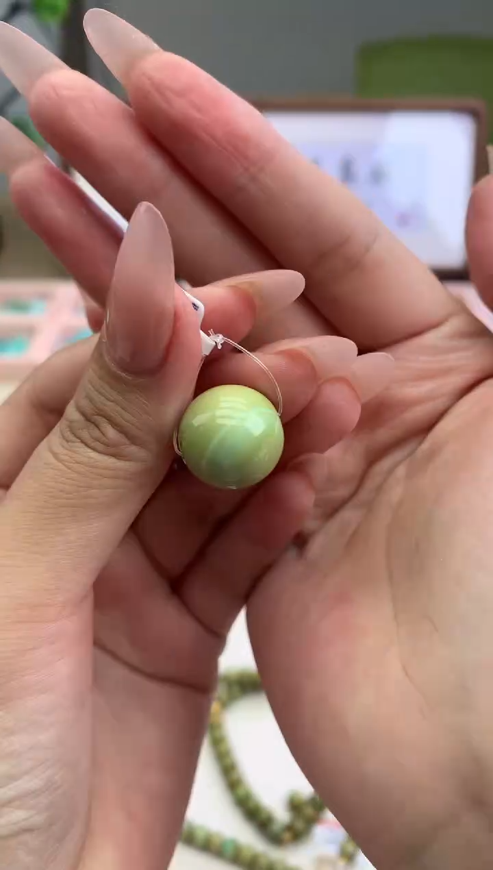 【闪购商品】绿松石单珠未镶嵌R92单珠