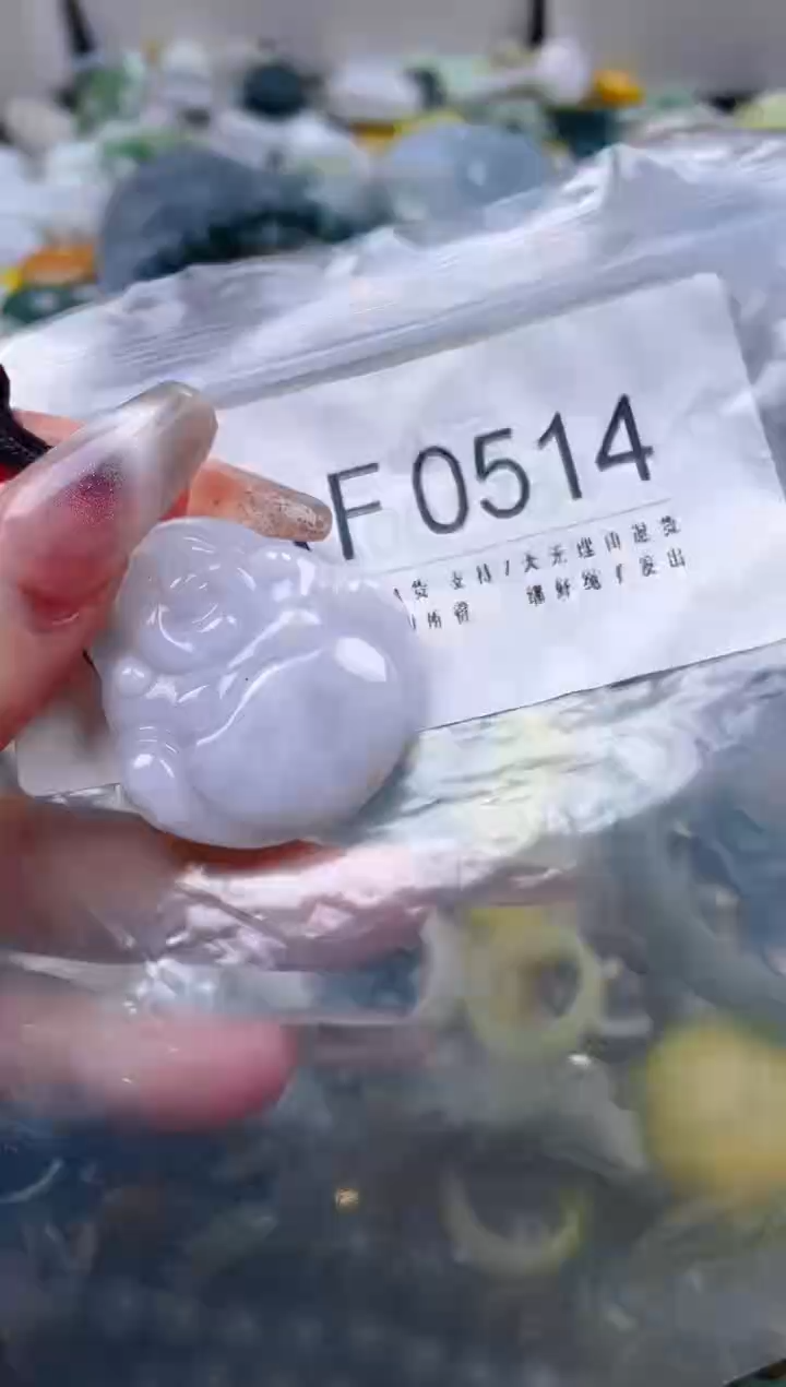 【闪购商品】翡翠颈饰未镶嵌/F/翡翠A货一图一物