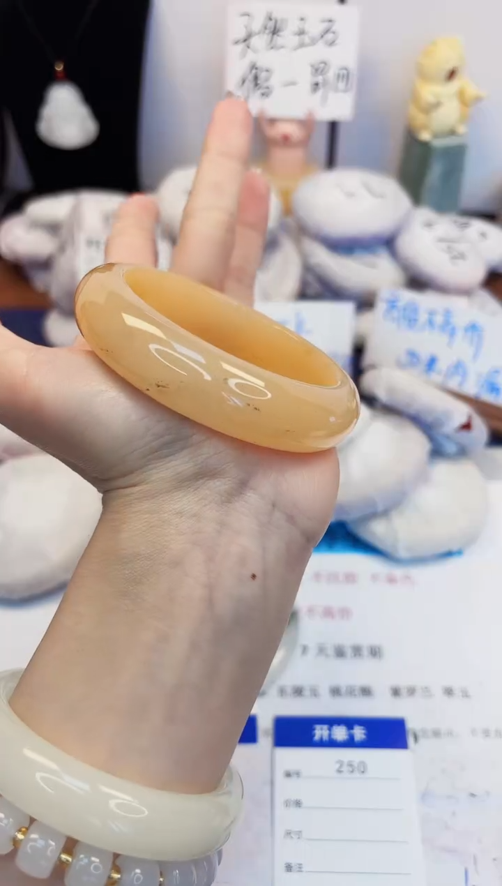 【闪购商品】石英质玉手镯合金250-财气镯-圈口59