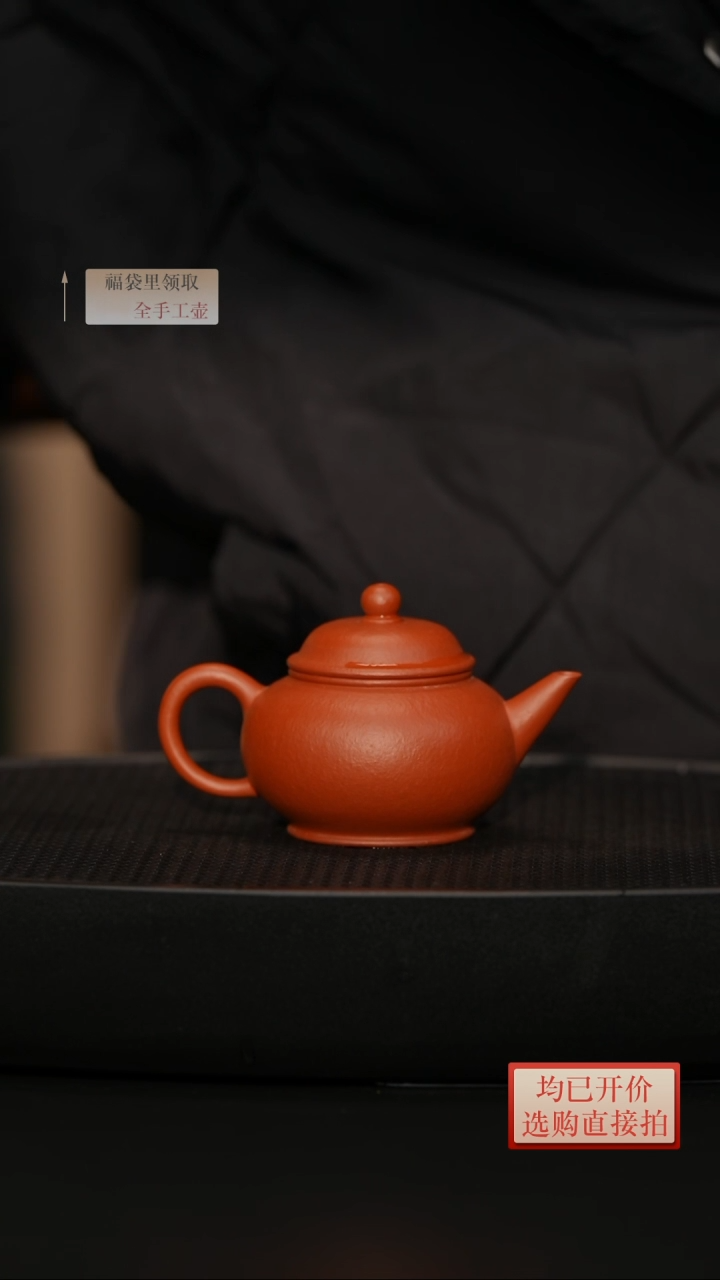 【闪购商品】紫砂茶壶老林紫砂粗砂全手水平