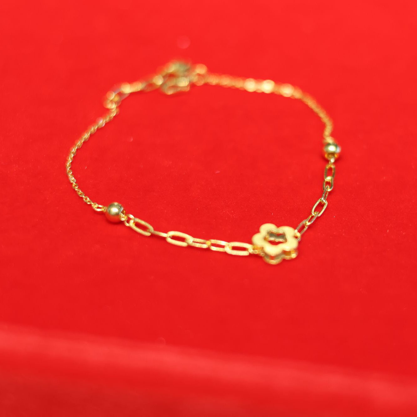 足金5D工艺定制款手链黄金奶奶