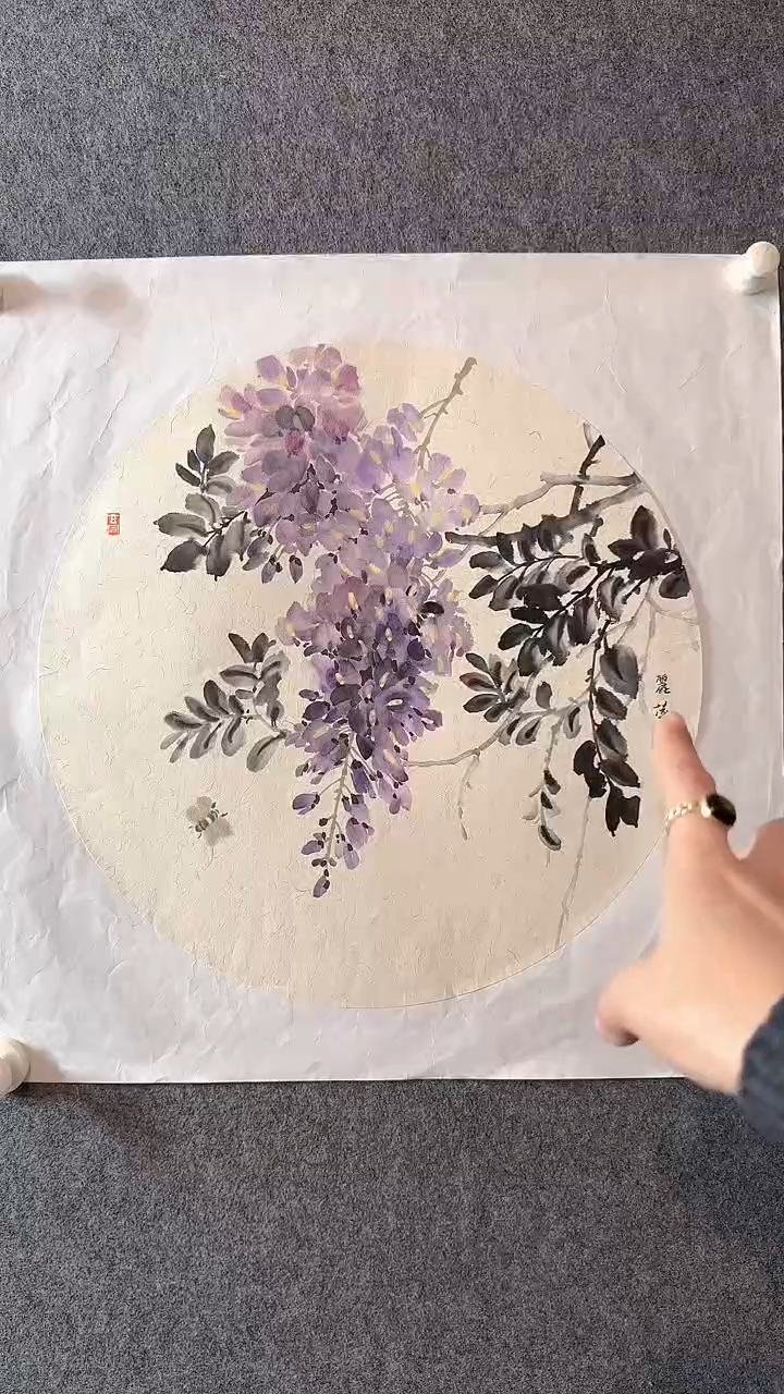 国画张老师绘画原作精品