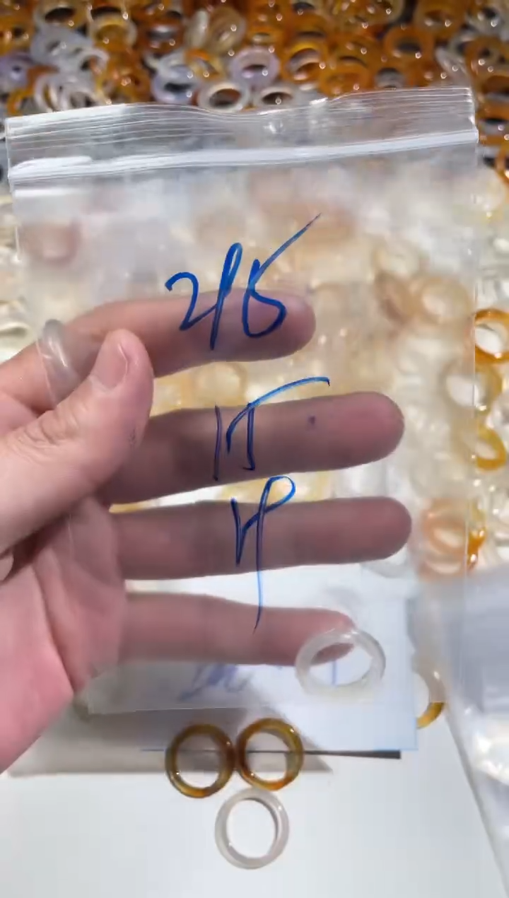 【闪购商品】玛瑙/玉髓戒指未镶嵌295