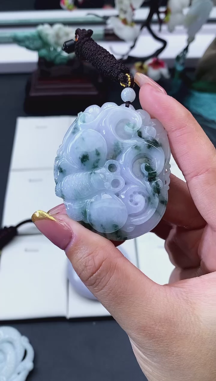 【闪购商品】翡翠颈饰未镶嵌天然缅甸翡翠A货