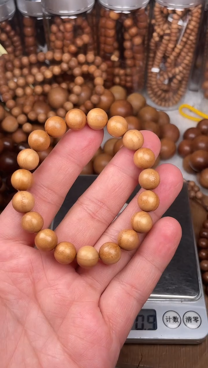 【闪购商品】檀香木手串/手链1.0*19老山檀香手串