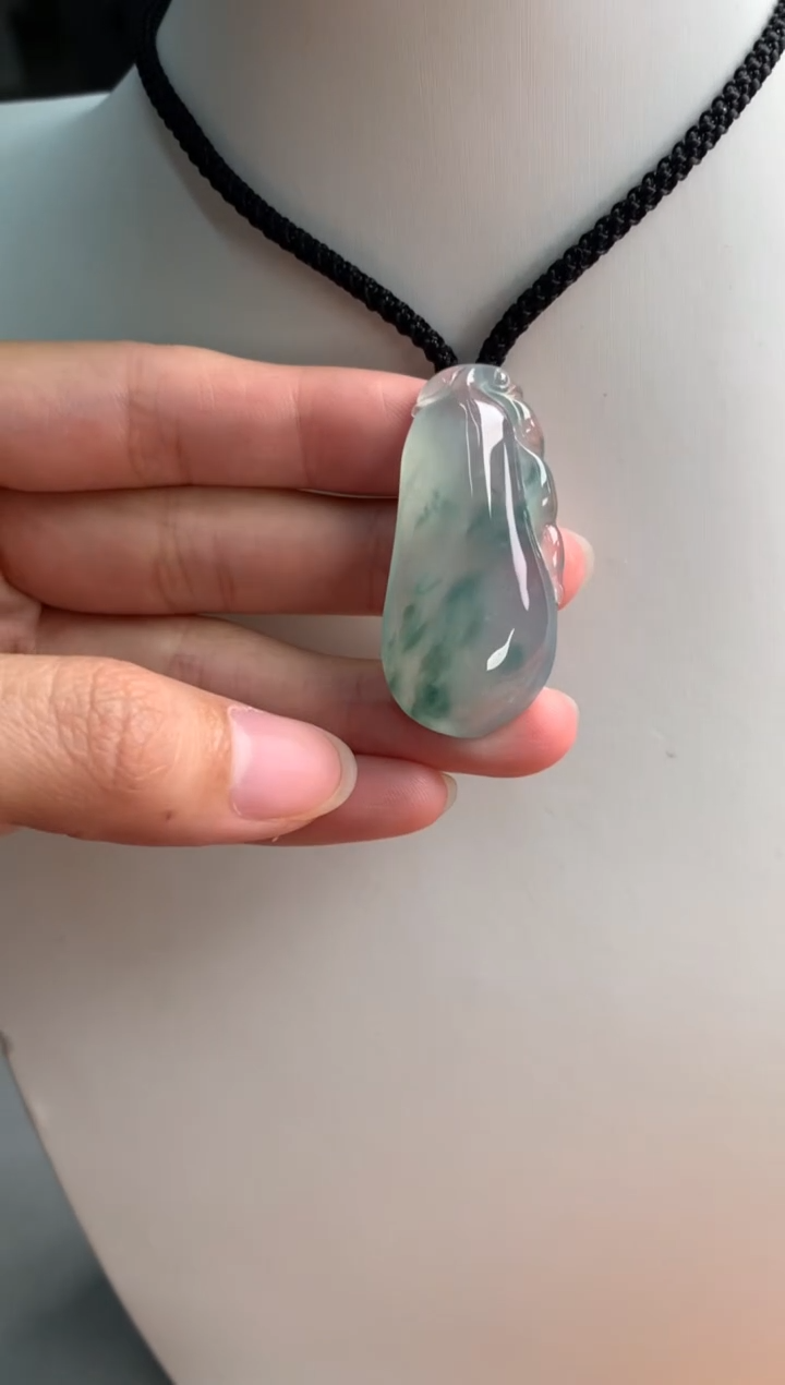 【闪购商品】翡翠颈饰未镶嵌41-19.7-8.3