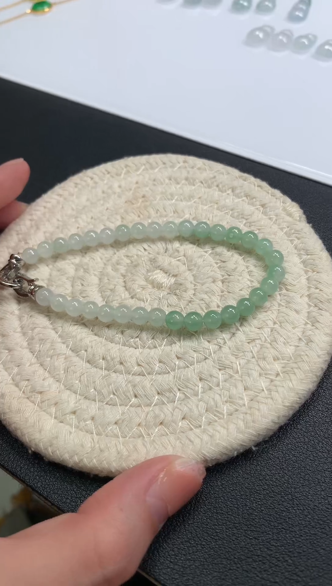 未镶嵌手链翡翠天然缅甸a货翡翠