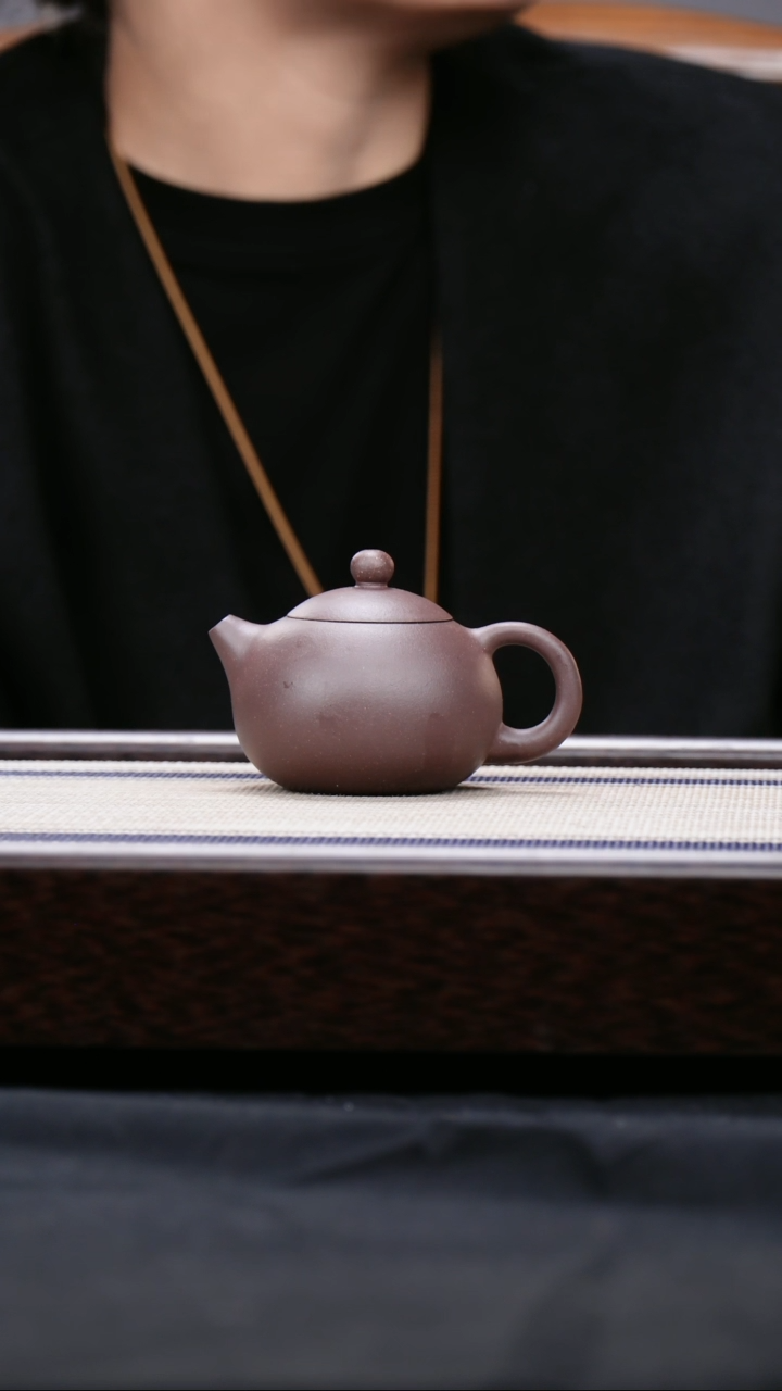 【闪购商品】紫砂茶壶低槽青 小西施壶