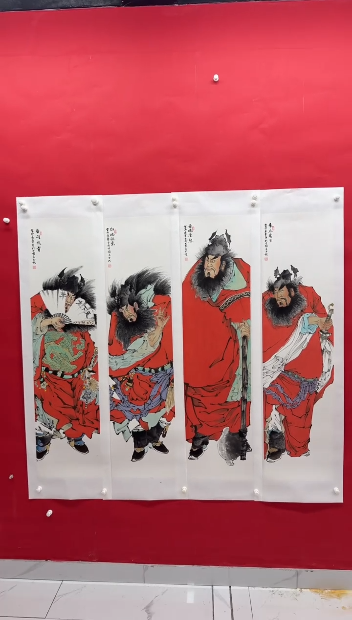 国画画家陆远华纯手绘原作