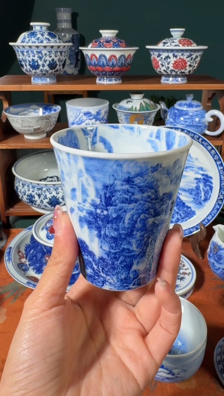 【闪购商品】杯云山片玉大川瀑布可乐杯