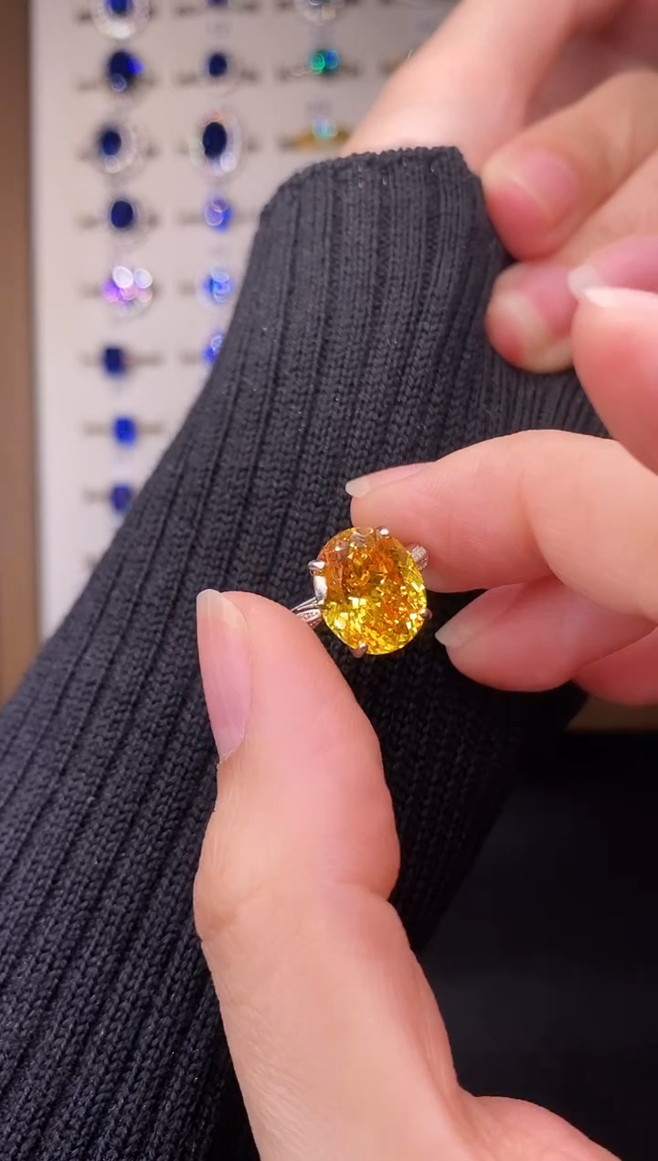 5克拉碧玺（处理）欧美风戒指