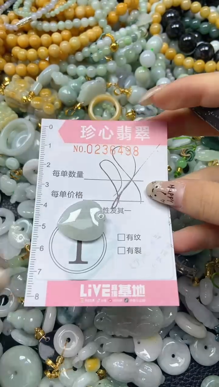 翡翠未镶嵌颈饰闪购0236498