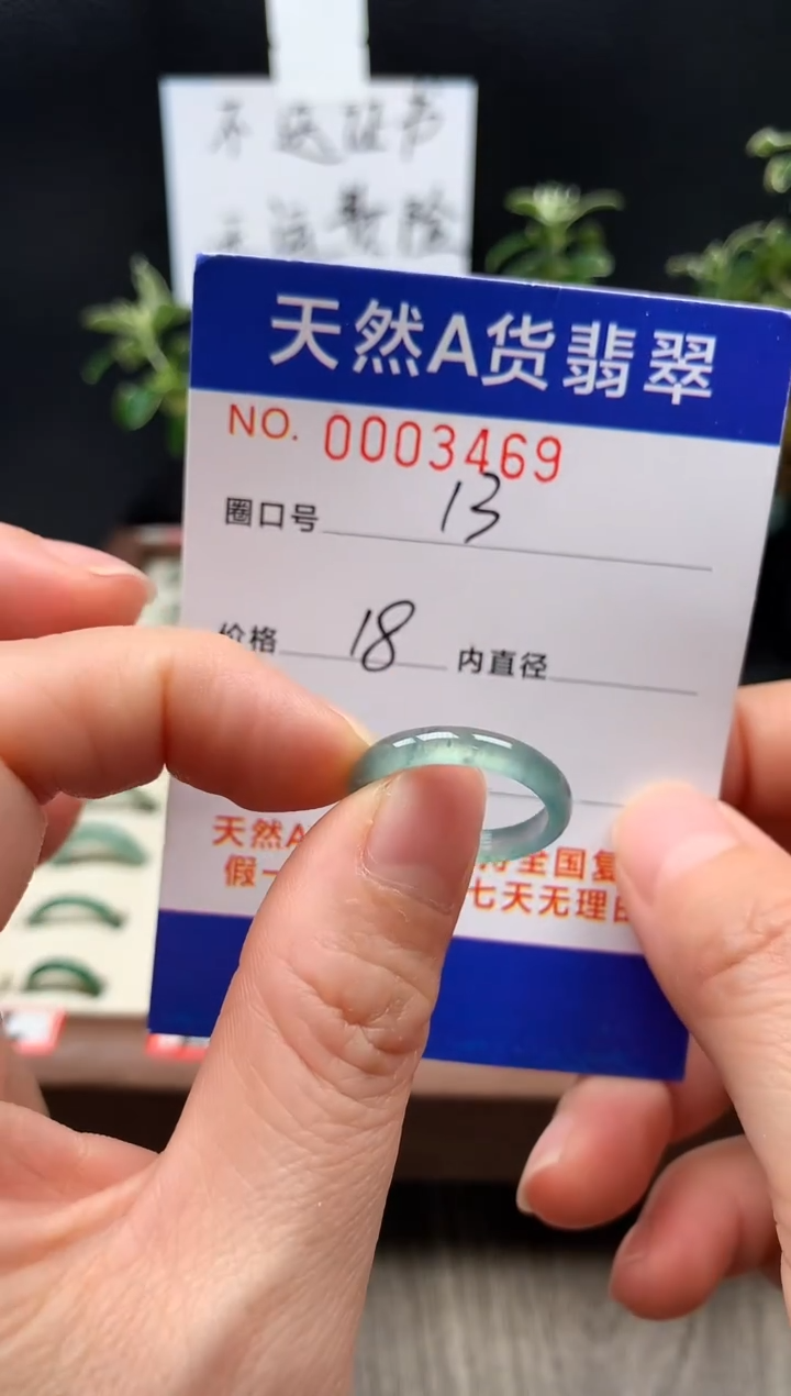 未镶嵌戒指翡翠13#
