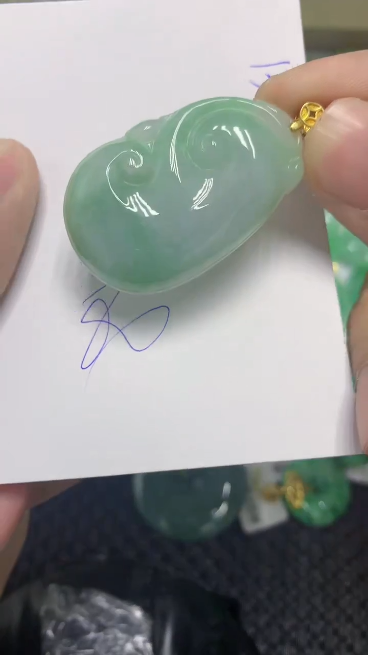 颈饰未镶嵌翡翠缅甸A货翡翠