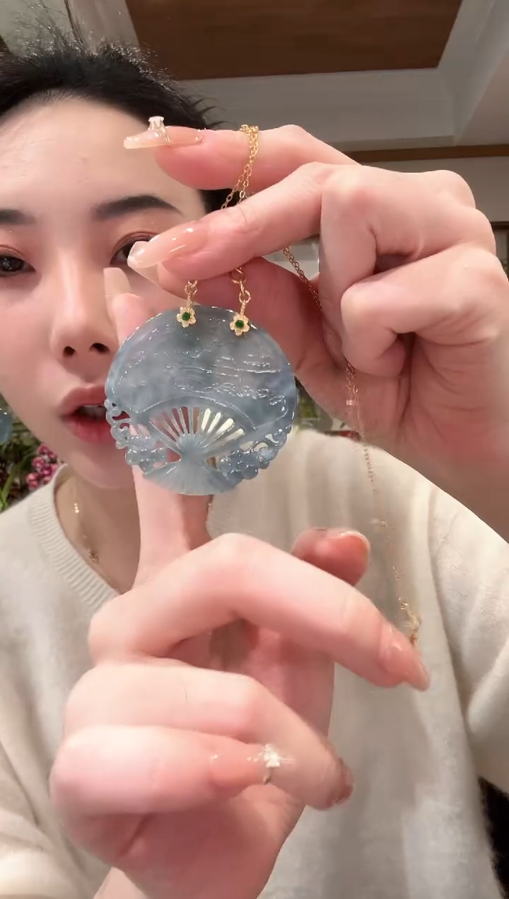 【闪购商品】翡翠颈饰未镶嵌国风